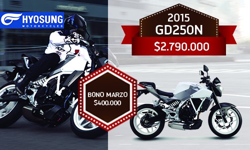 Bono Marzo con importantes descuentos de modelos 2015. 